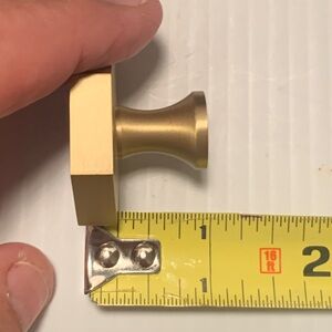 Qogrisun Solid Brass Pull Knobs 10 Pack